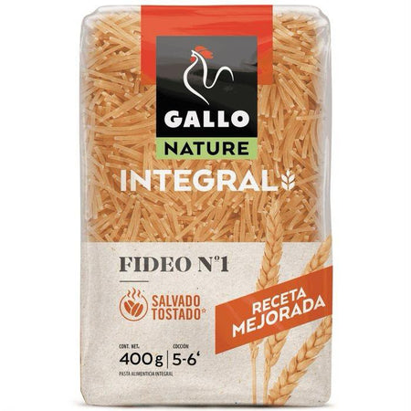Gallo integral fideo n1 400g
