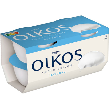 OLKOS  YOGUR GREIGO NATURAL /4