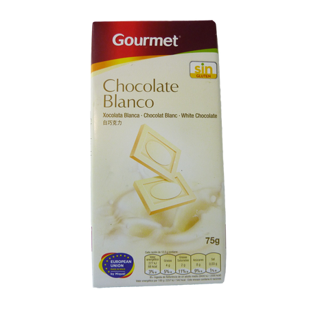 Gourmet CHOCOLATE  BLANCO