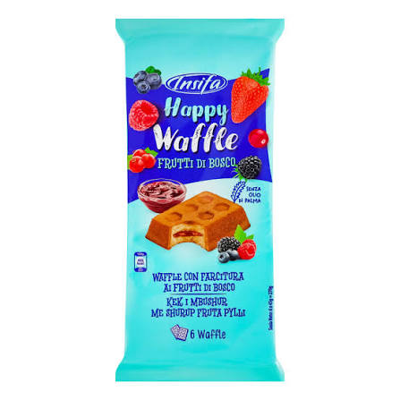 Gateau happy waffee frutti di bosco 270g