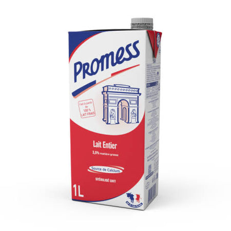 promess lait entier 1l