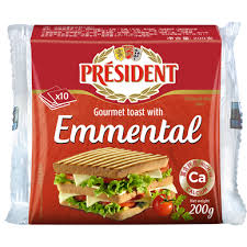 president toast 200g