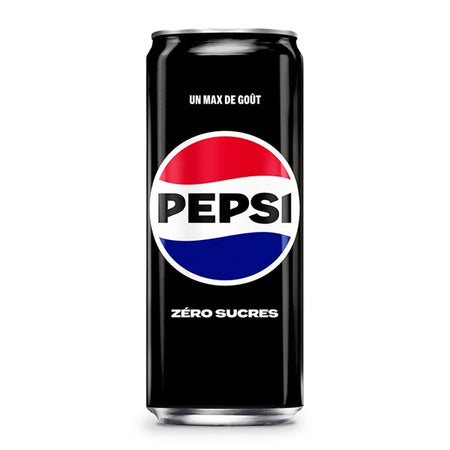 PEPSI ZERO SUCRES 33CL