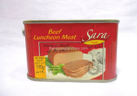 SARA VIANDE Beef Luncheon190G