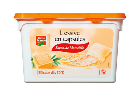 LESSIVE MARSEILLE EN CAPSULES 408ML